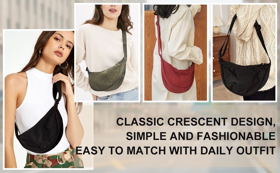 Stylish Crescent Body Bag™  Unleash Your Style: Elevate Every Moment!