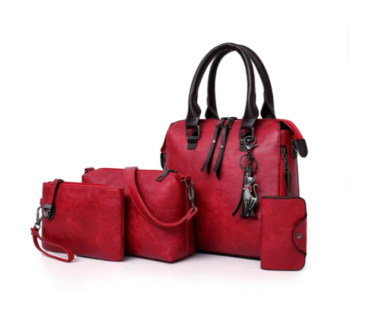 LuxLeather Tote™ Set | Experience Luxury in Every Detail | Buy 1, Take 3