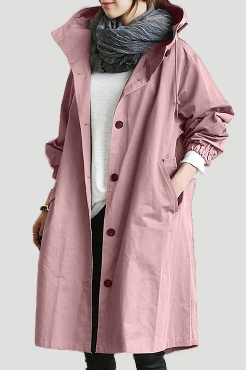 ClassyCape - Your Timeless Hooded Trench Coat - 50% OFF Today!