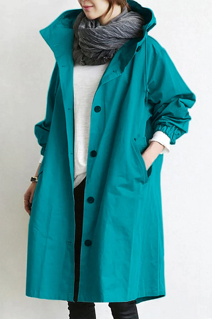 ClassyCape - Your Timeless Hooded Trench Coat - 50% OFF Today!