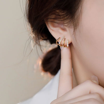 Luna Elegant™ 4-Claw Earrings | 1+1 FREE