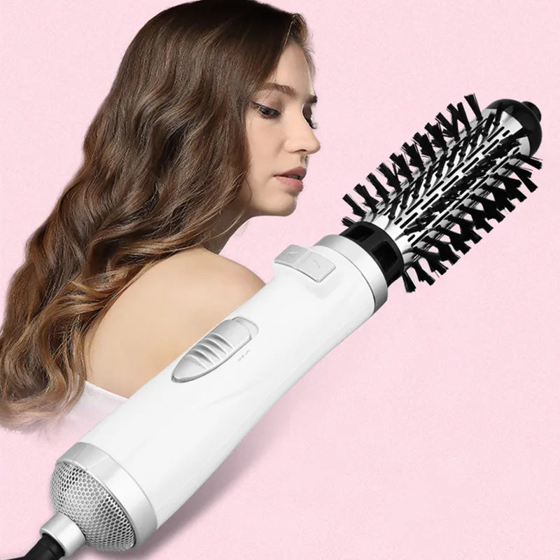 CurlFlow Automatic Rotating Hair Curler Comb | Say Goodbye to Bad Hair Days