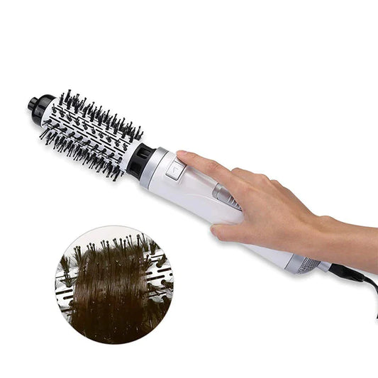 CurlFlow Automatic Rotating Hair Curler Comb | Say Goodbye to Bad Hair Days