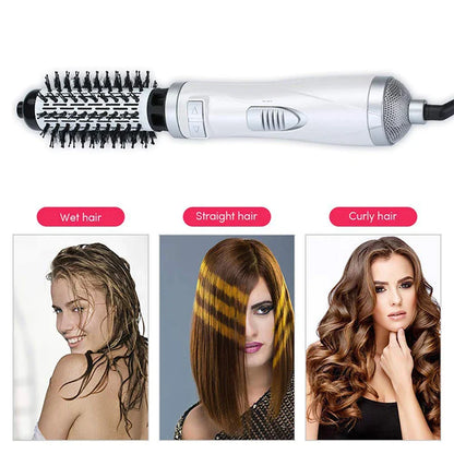 CurlFlow Automatic Rotating Hair Curler Comb | Say Goodbye to Bad Hair Days