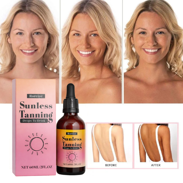 Sunless Tanning Drops  Drink Your Way to a Natural, Even Glow