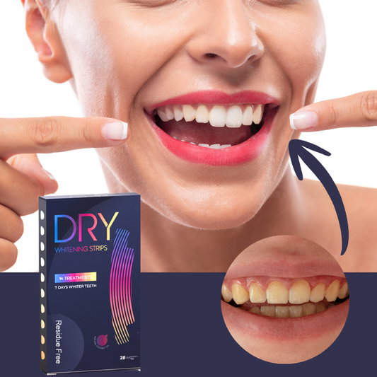 Dry Whitening Strips | Erase Years of Stains in Just 1 Minute