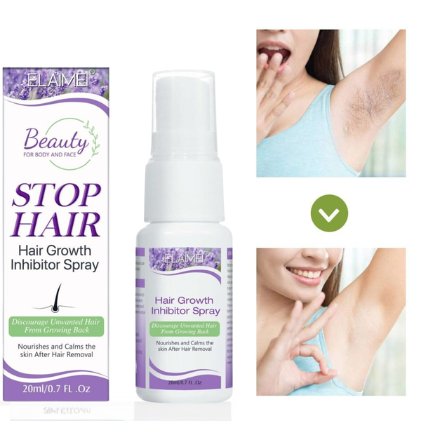 Hair Inhibitor Cream  Stop Hair Regrowth & Enjoy Smooth Skin for Weeks