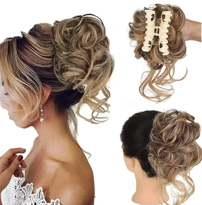 GlamCurls Hair Bun Clip - Elevate Your Look, Feel Glamorous! 1+1 FREE Today!