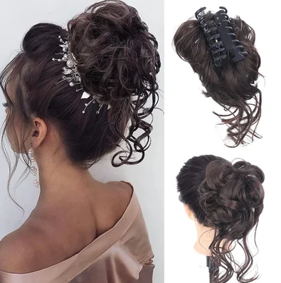 GlamCurls Hair Bun Clip -  Feel Glamorous! 1+1 FREE Today!