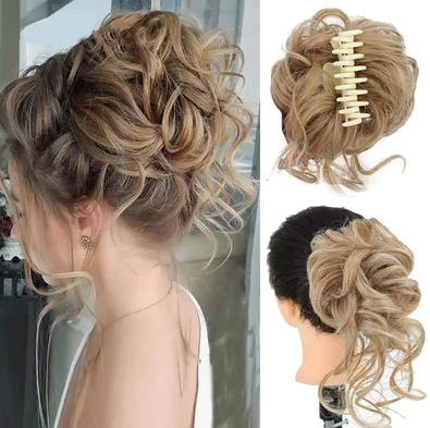 GlamCurls Hair Bun Clip - Elevate Your Look, Feel Glamorous! 1+1 FREE Today!