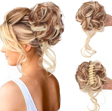 GlamCurls Hair Bun Clip - Elevate Your Look, Feel Glamorous! 1+1 FREE Today!