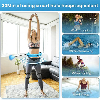 GlamFit Hula Hoop Plus | Swing Away Calories, Sculpt Your Way to Wellness!