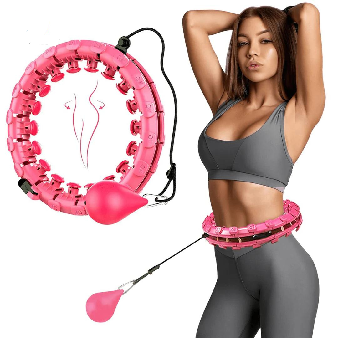 GlamFit Hula Hoop Plus | Swing Away Calories, Sculpt Your Way to Wellness!