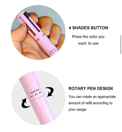 GlamorTouch 4-in-1 Beauty Fusion Pen | Transform Your Look, Effortlessly!