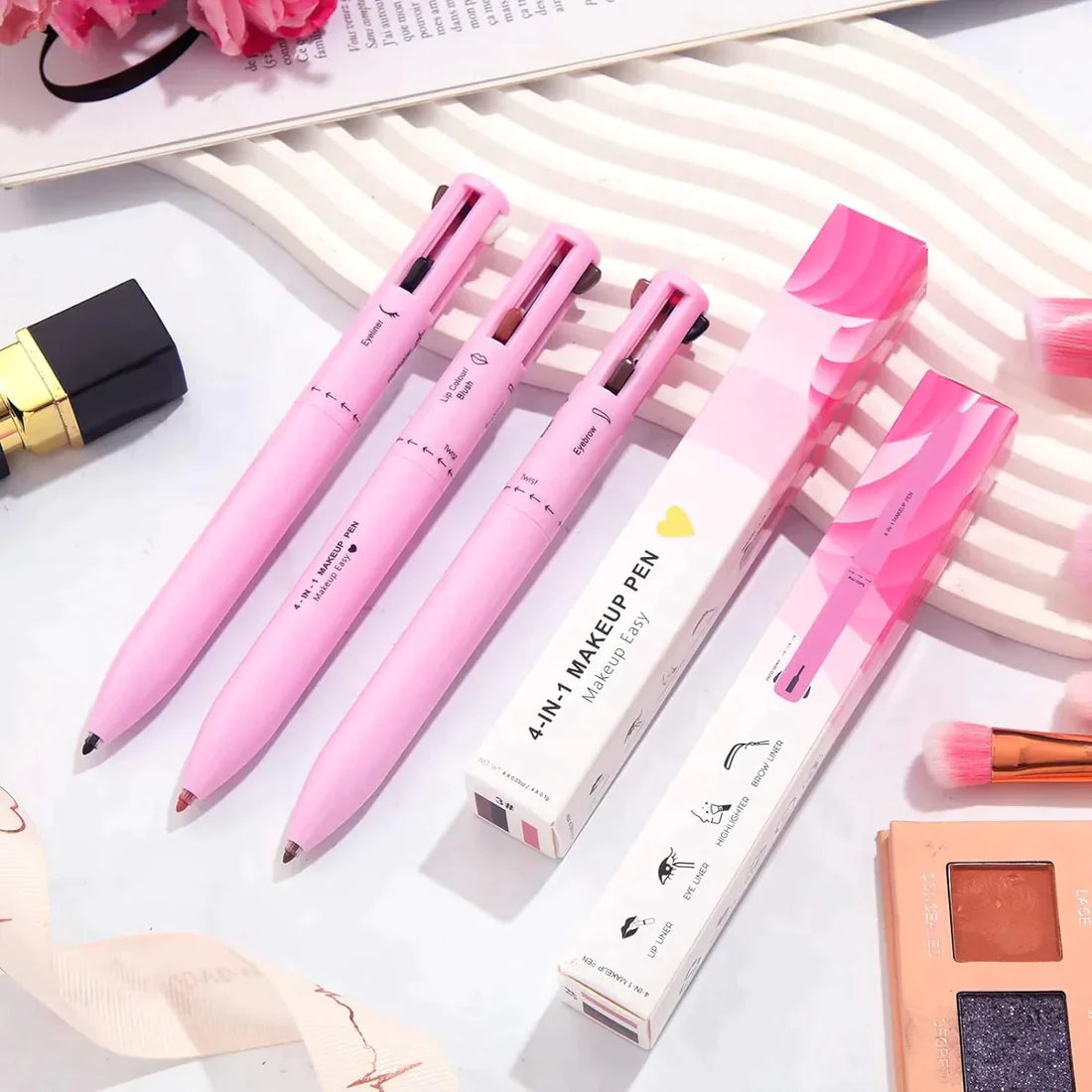 GlamorTouch 4-in-1 Beauty Fusion Pen | Transform Your Look, Effortlessly!