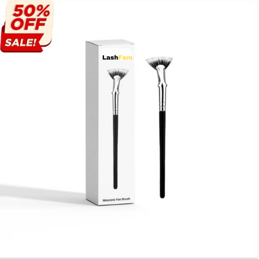 LashFam Mascara Fan Brush | Achieve Longer, Fuller Lashes with Ease!