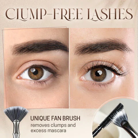 LashFam Mascara Fan Brush | Achieve Longer, Fuller Lashes with Ease!