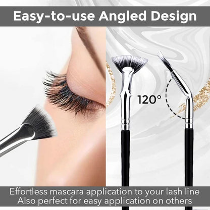 LashFam Mascara Fan Brush | Achieve Longer, Fuller Lashes with Ease!