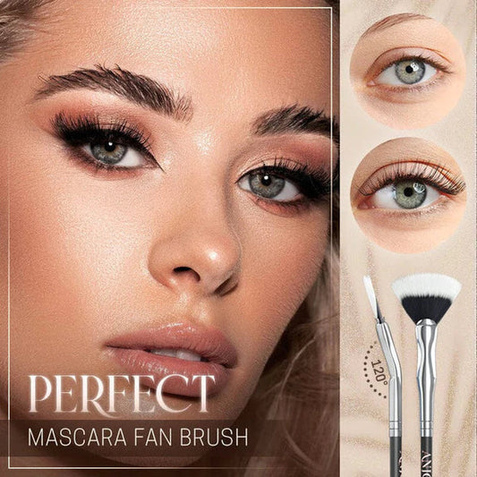 LashLux Mascara Fan Brush | Achieve Longer, Fuller Lashes with Ease!