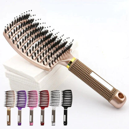 NylonPro Hair Brush | Straighten Your Hair Easily Without Pain & Rediscover Your Confidence