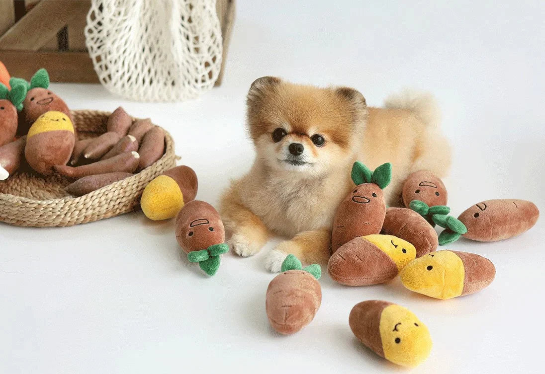 PawQuest™ Sweet Potato Dog Toy | Keep Your Dogs Active, Physically & Mentally