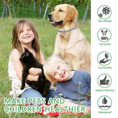 PetShield Anti Flea and Tick Collar - Protect Your Furry Friend Naturally!