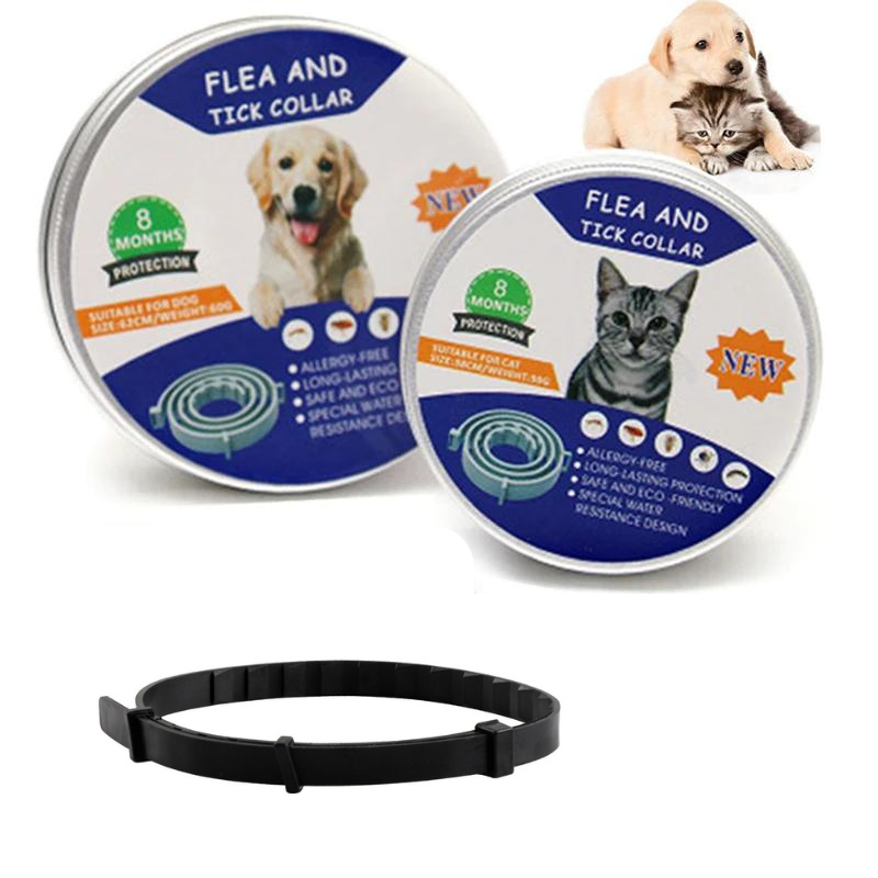 PetShield Anti Flea and Tick Collar - Protect Your Furry Friend Naturally!