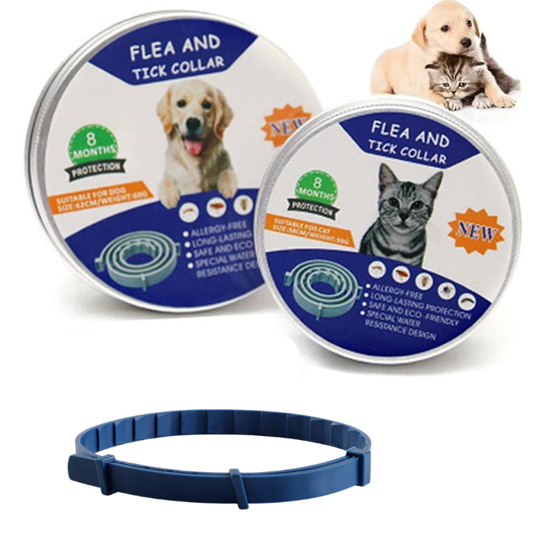 PetShield Anti Flea and Tick Collar - Protect Your Furry Friend Naturally!