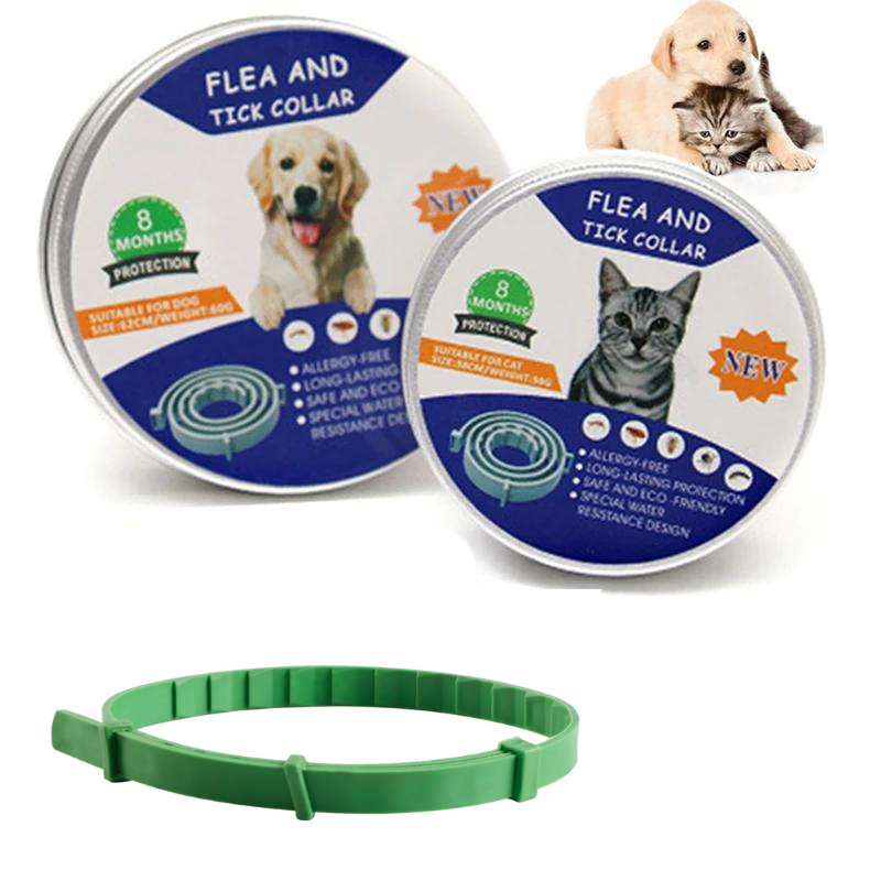 PetShield Anti Flea and Tick Collar - Protect Your Furry Friend Naturally!