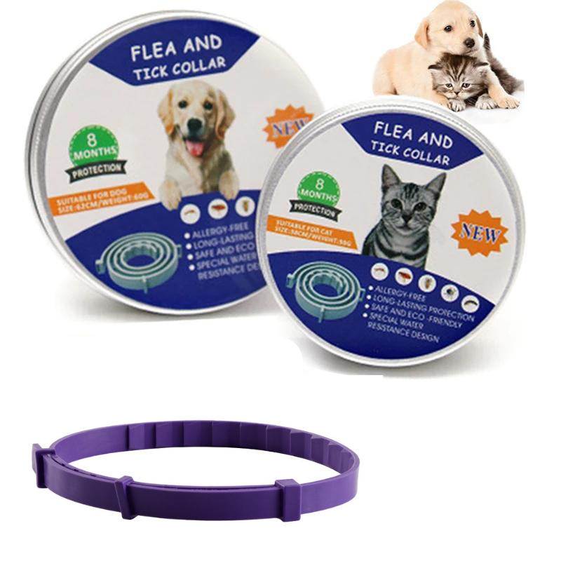 PetShield Anti Flea and Tick Collar - Protect Your Furry Friend Naturally!