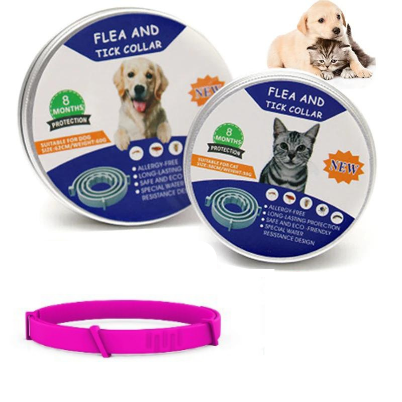 PetShield Anti Flea and Tick Collar - Protect Your Furry Friend Naturally!