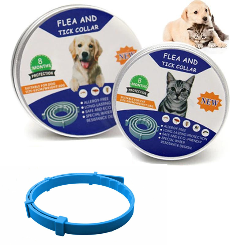 PetShield Anti Flea and Tick Collar - Protect Your Furry Friend Naturally!