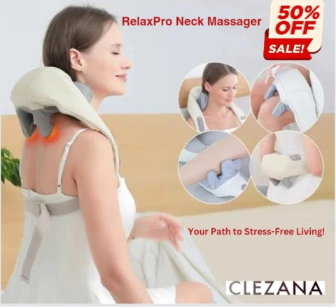 RelaxPro Neck Massager | Say Goodbye to Neck Pain and Hello to Relaxation