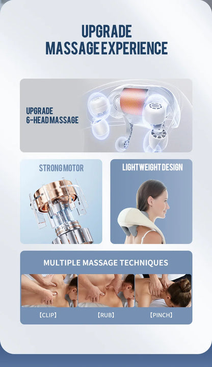 RelaxPro Neck Massager | Say Goodbye to Neck Pain and Hello to Relaxation