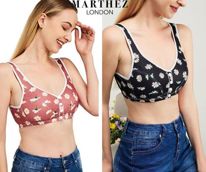 Daisy™ Front-Button Bra 2.0 | 1+1 FREE