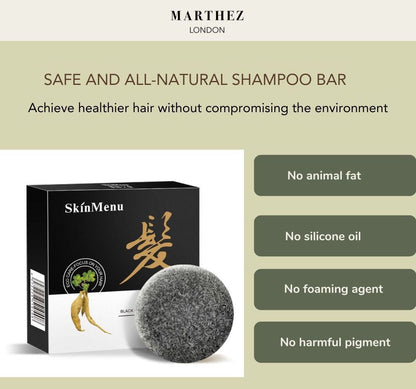 SilverGuardian™ Hair Revitalizer Shampoo Bar | Grey Hair from a Distance, Vibrant Locks in a Flash 1+1 FREE