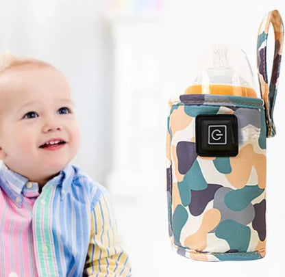 SnuggleWarm Baby Bottle Warmer | Solving Cold Bottle Struggles On-the-Go