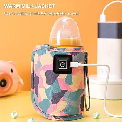 SnuggleWarm Baby Bottle Warmer | Solving Cold Bottle Struggles On-the-Go