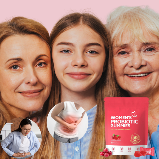 Gomitas Probióticas para Mujeres | ¡Detén la Hinchazón y Recupera la Salud de tu Intestino en Menos de 7 Días!