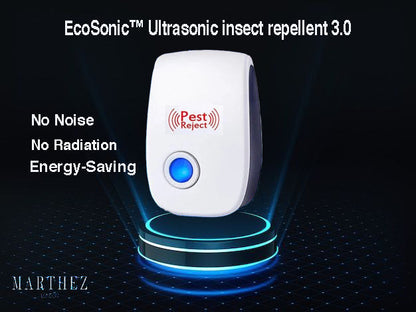 EcoSonic™ Ultrasonic insect repellent  3.0 - 1+1 Free