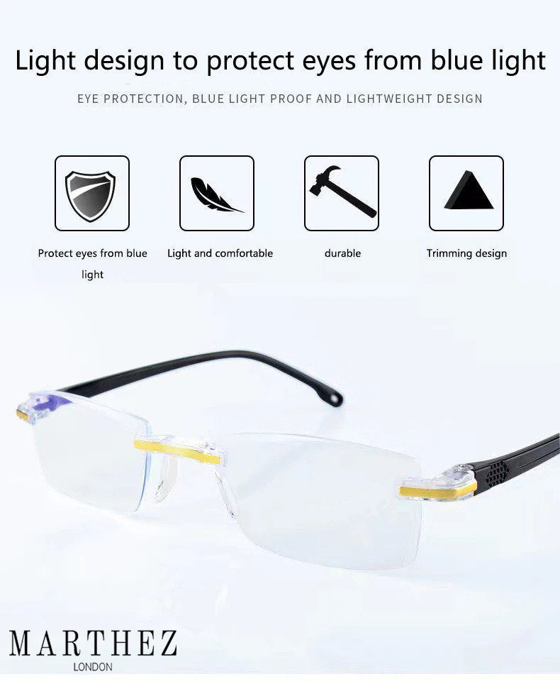 BlueShield™ Ultimate Blue Light Dual Focus Glasses 1+1 FREE