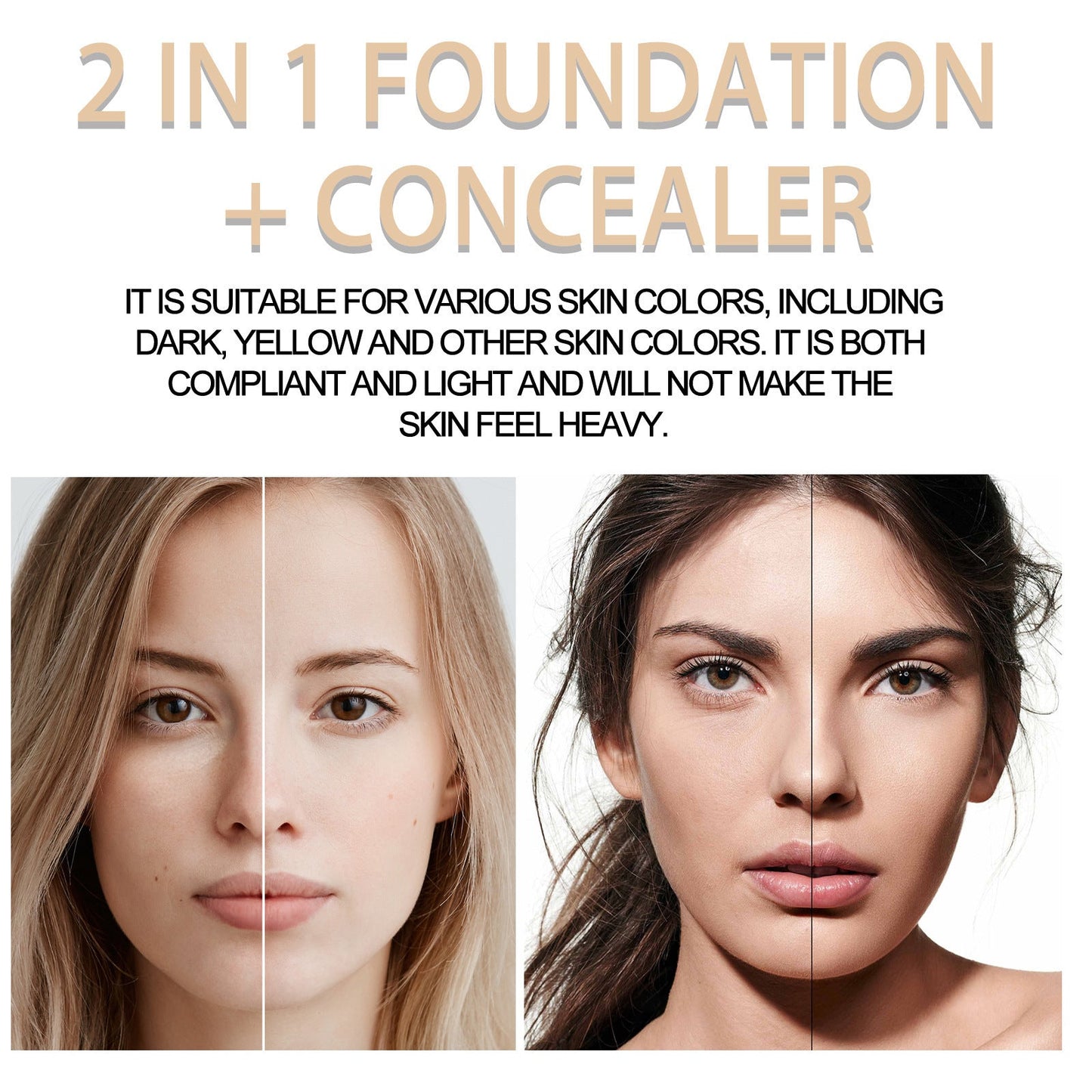 FlawlessBlend 2 in 1 Anti Wrinkle Makeup Foundation | Discover the Secret to Radiant Skin