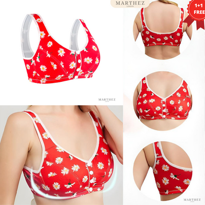 Daisy™ Front-Button Bra 2.0 | 1+1 FREE