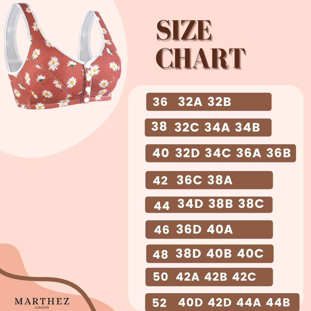 Daisy™ Front-Button Bra 2.0 | 1+1 FREE